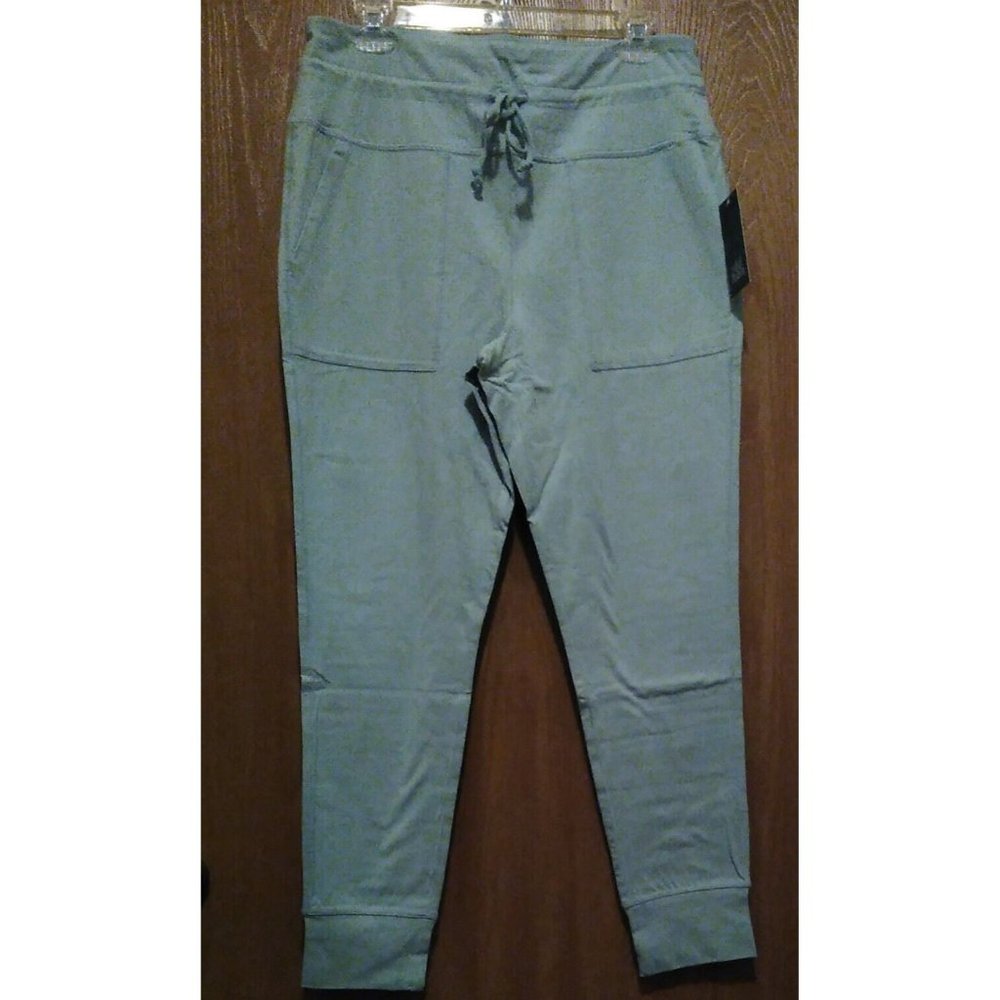 Wild Fable Womens Jogger Knit Pants Light Blue/Green Size XL Pockets Sweatpants